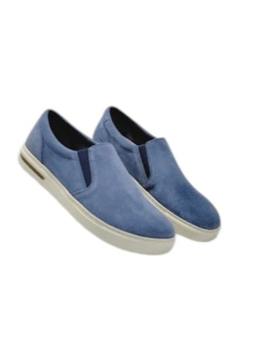BIRKENSTOCK Oswego Slip On Shoes Suede blue Women's Size 10 medium NWOB